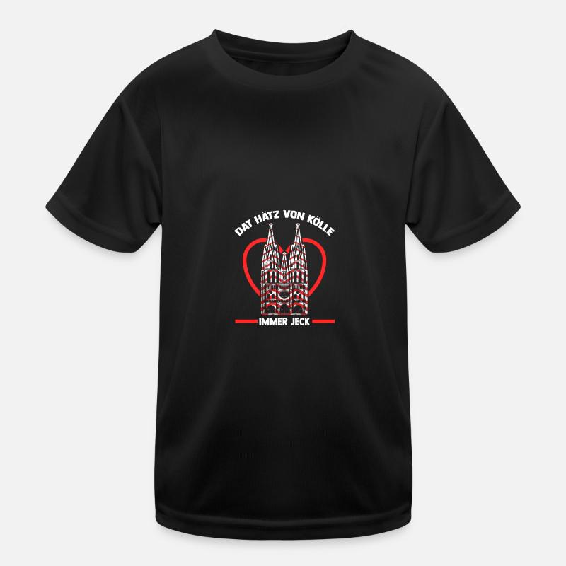 Kölle Alaaf Jecken Carnival Cologne Carnival Kids Functional T-Shirt