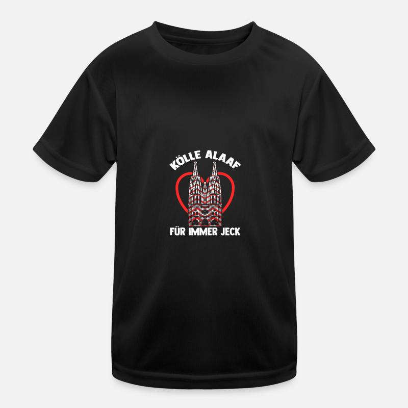 Kölle Alaaf Jecken Carnival Cologne Carnival Kids Functional T-Shirt