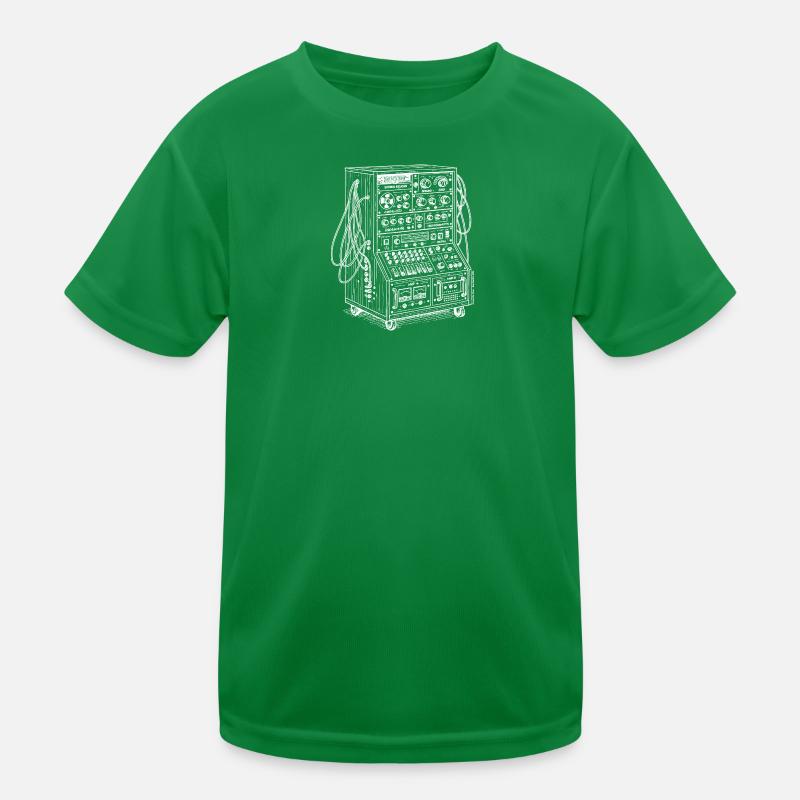 T-Shirt-Control-Tower-Sound-System Kids Functional T-Shirt
