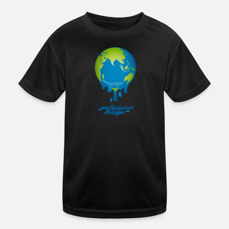 Globe fondant T-shirt sport Enfant