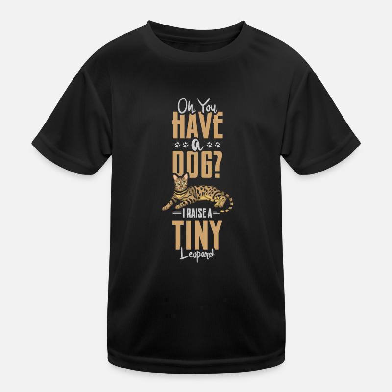 Chat du Bengale T-shirt sport Enfant