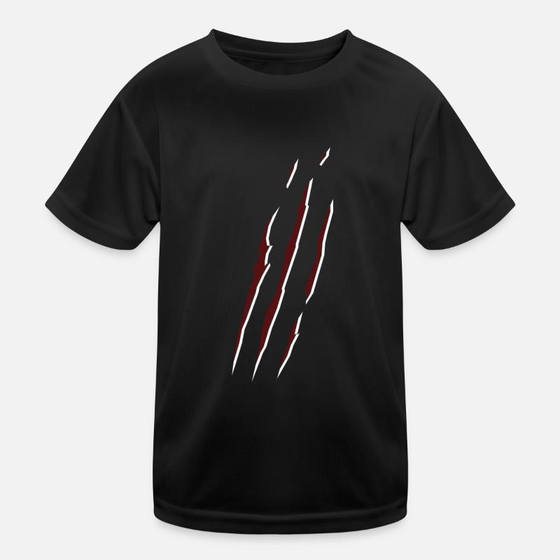 Égratignures maléfiques d’un monstre *Halloween* T-shirt sport Enfant