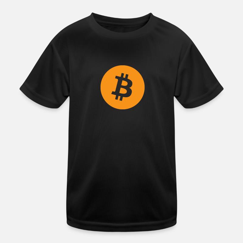 Bitcoin Kinder Funktions-T-Shirt
