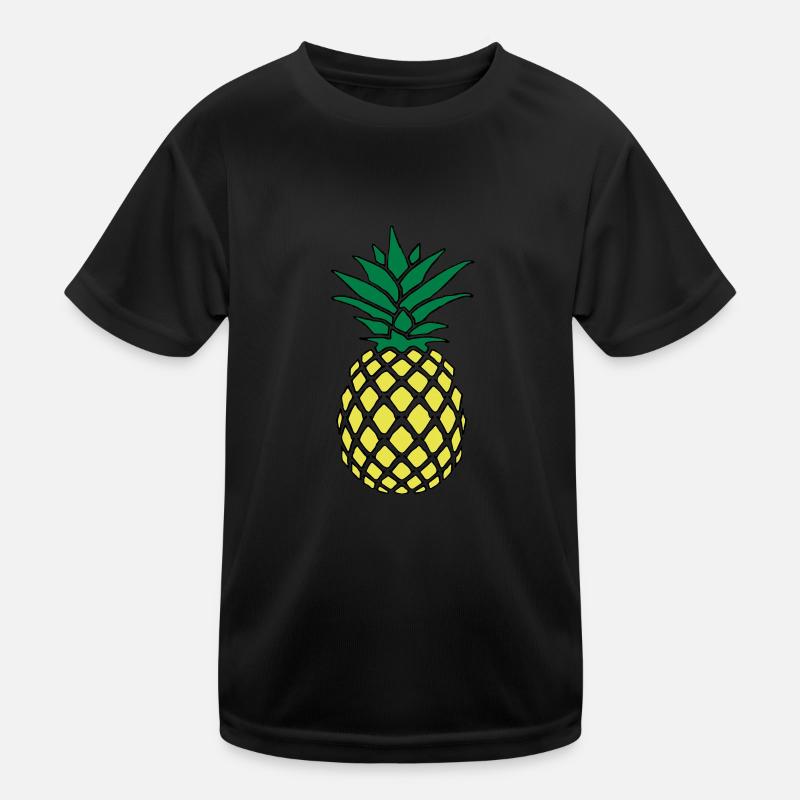 flippige Ananas Kinder Funktions-T-Shirt