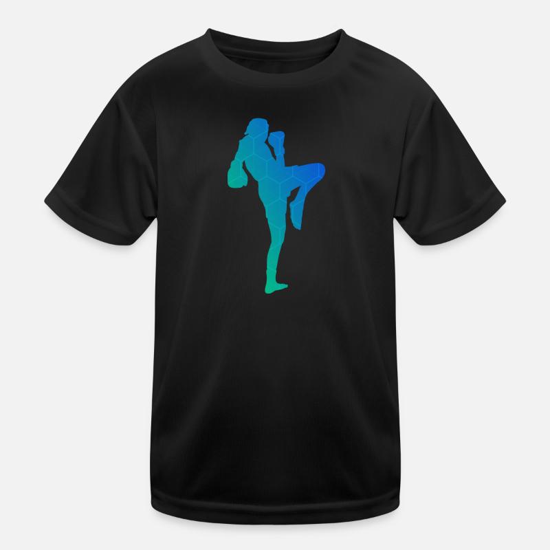 Thai Boxing Muay Thai Thai Thai Boxing Women Thai Box Kids Functional T-Shirt