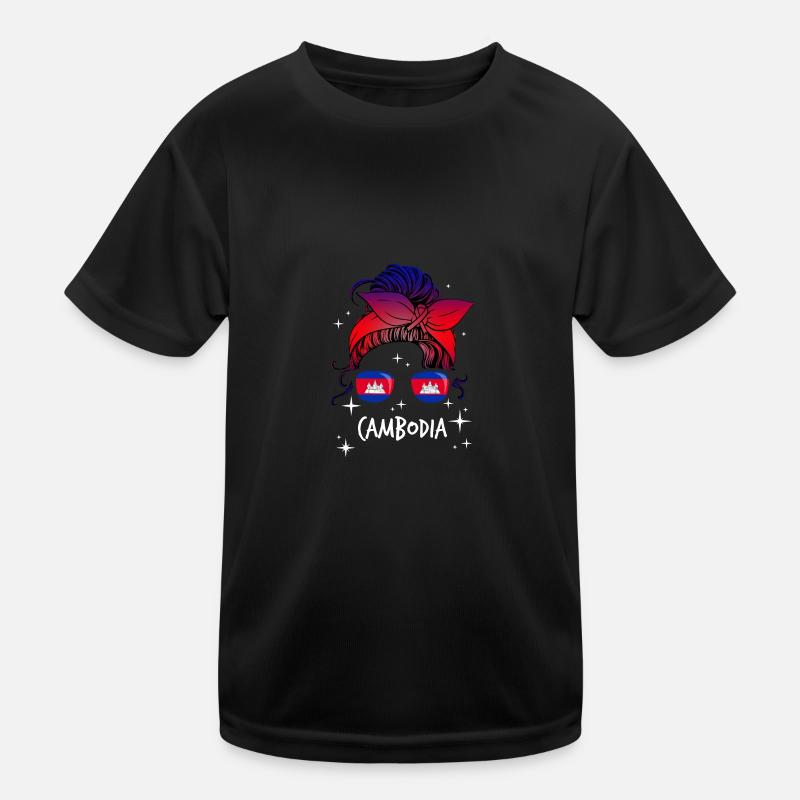 Kambodscha Kinder Funktions-T-Shirt
