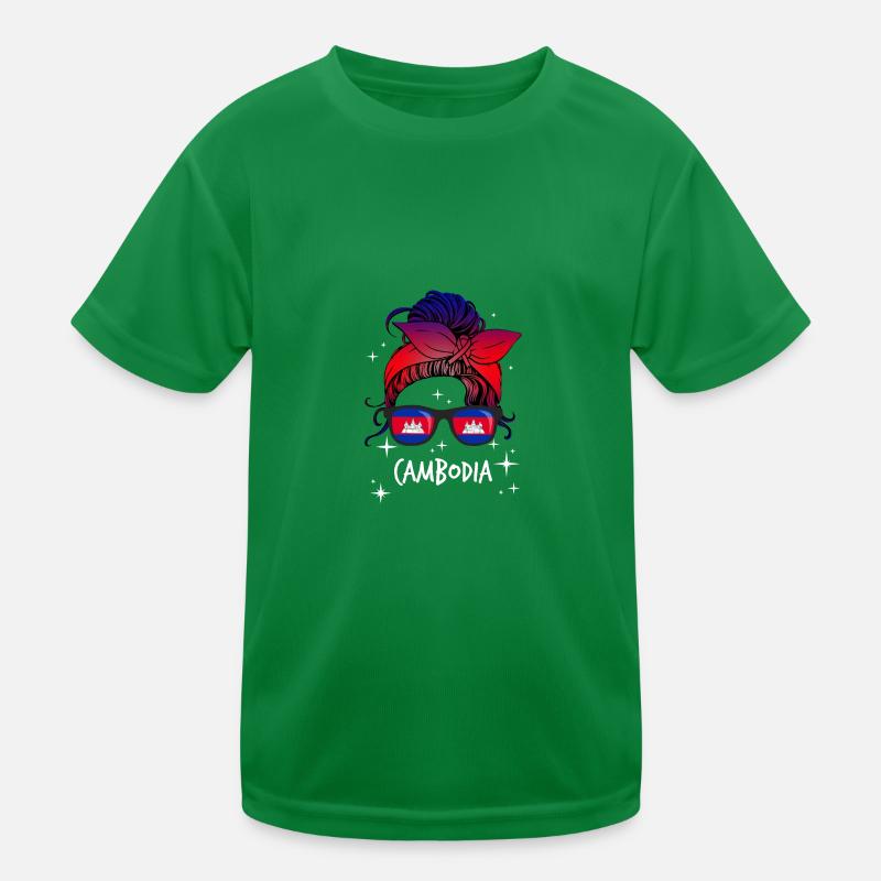 Cambodia Kids Functional T-Shirt