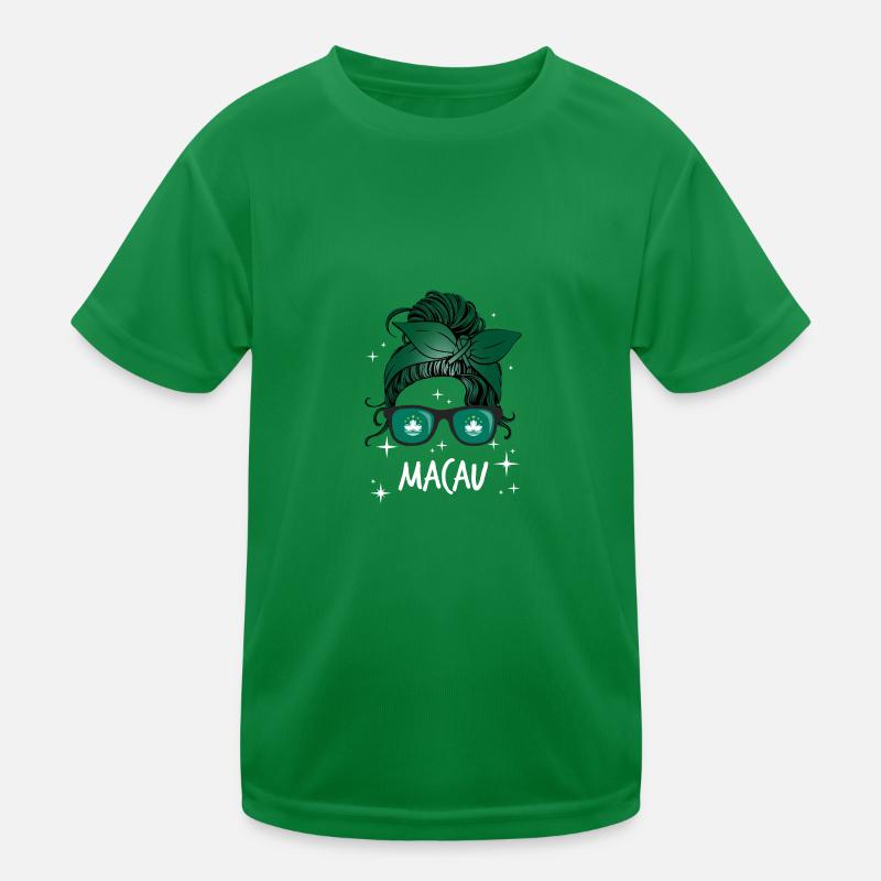 Macau Kinder Funktions-T-Shirt