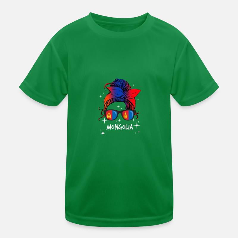 Mongolia Kids Functional T-Shirt