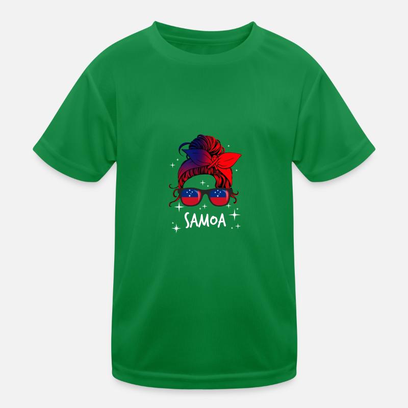 Samoa Kinder Funktions-T-Shirt