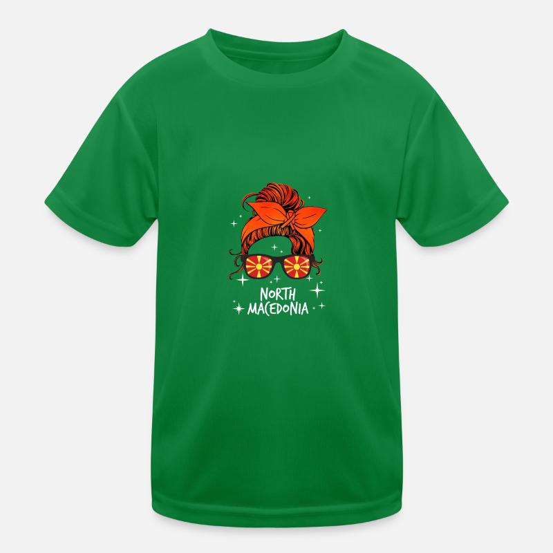 Macédoine du Nord T-shirt sport Enfant