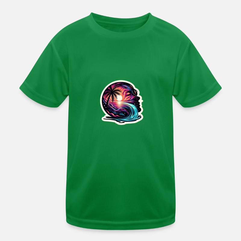 Palm et Galaxy T-shirt sport Enfant