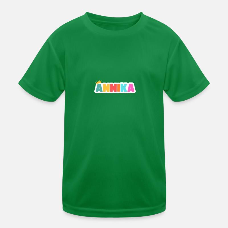 Annika! Customizable Kids Functional T-Shirt