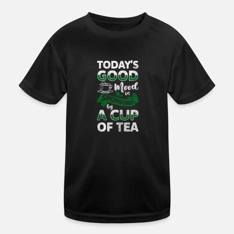 Tea Time Out Heat Teapot Kids Functional T-Shirt