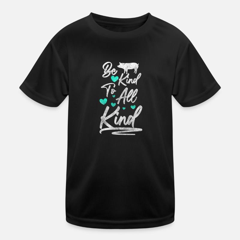Ernährung Lebensweise Einstellung Ethik Kinder Funktions-T-Shirt