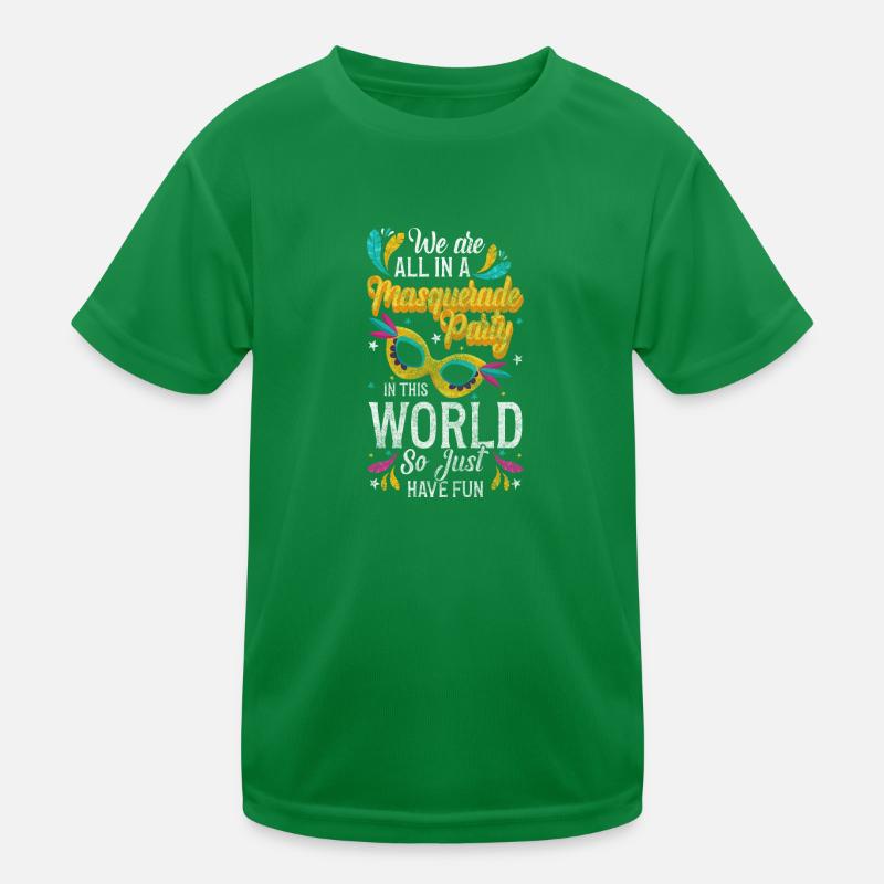 Party Celebration Kids Functional T-Shirt