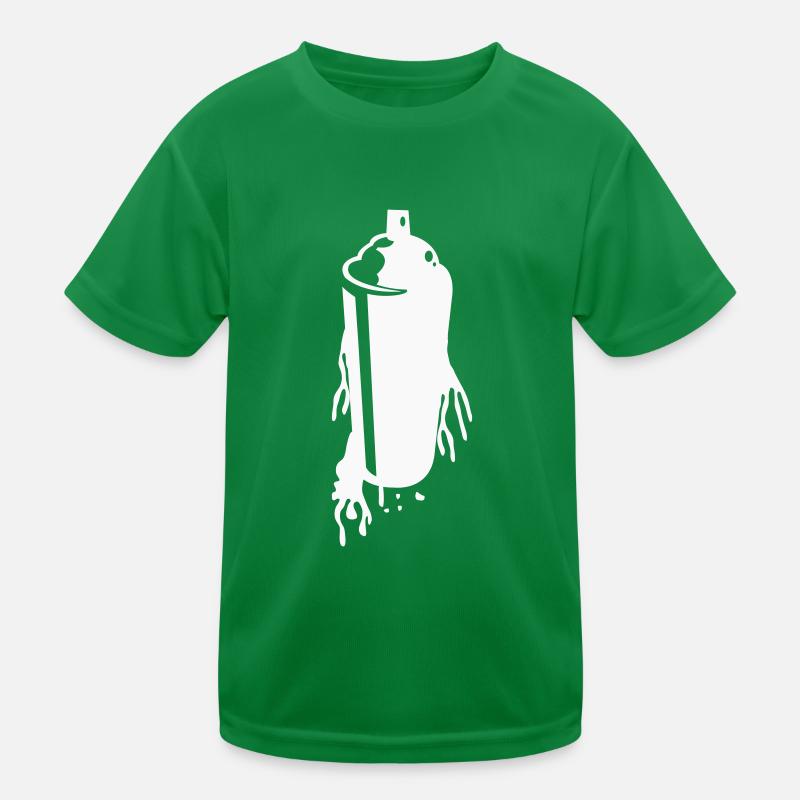 spray can Kids Functional T-Shirt