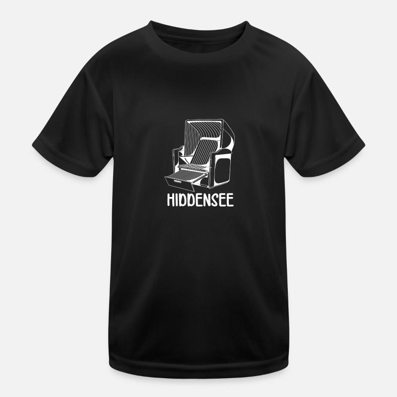 HIDDENSEE STRANDKORB Kinder Funktions-T-Shirt