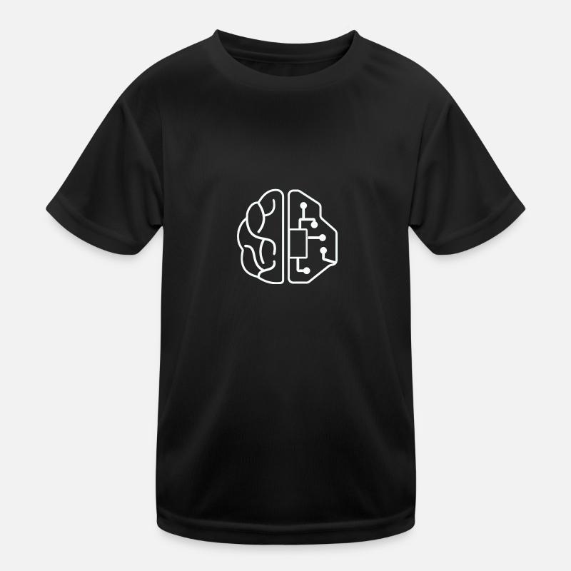 Artificial intelligence AI AI technology computer Kids Functional T-Shirt