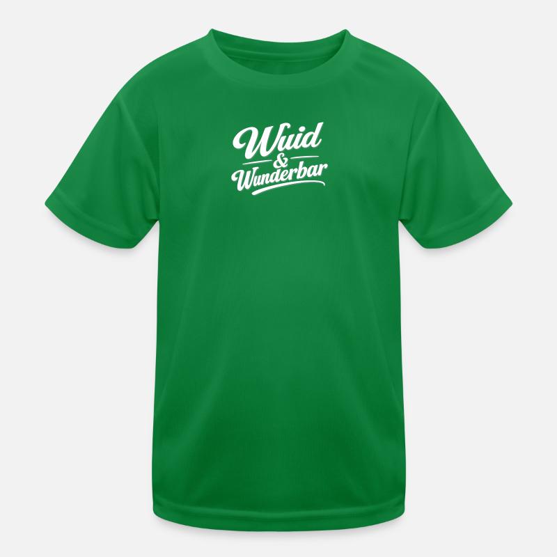 Wuid & Wunderbar Kinder Funktions-T-Shirt