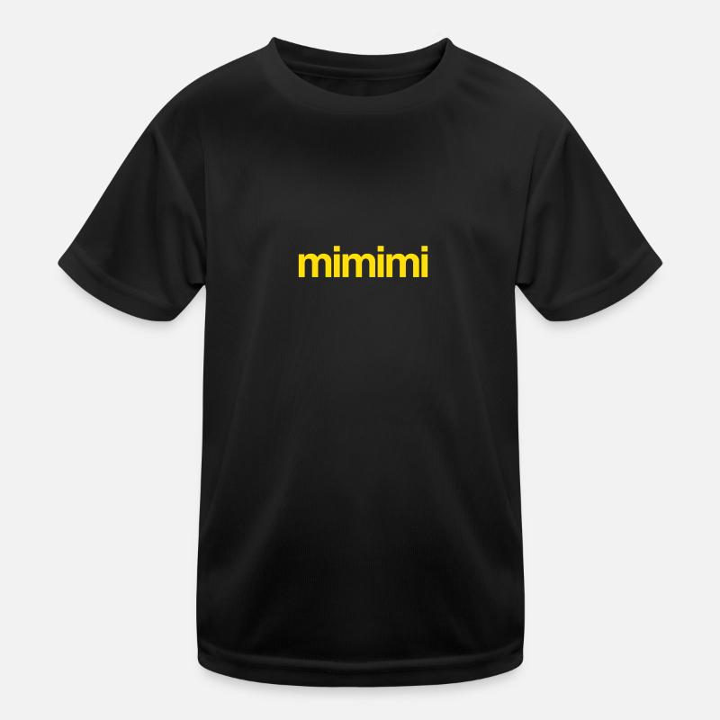 mimimi - gelb Kinder Funktions-T-Shirt