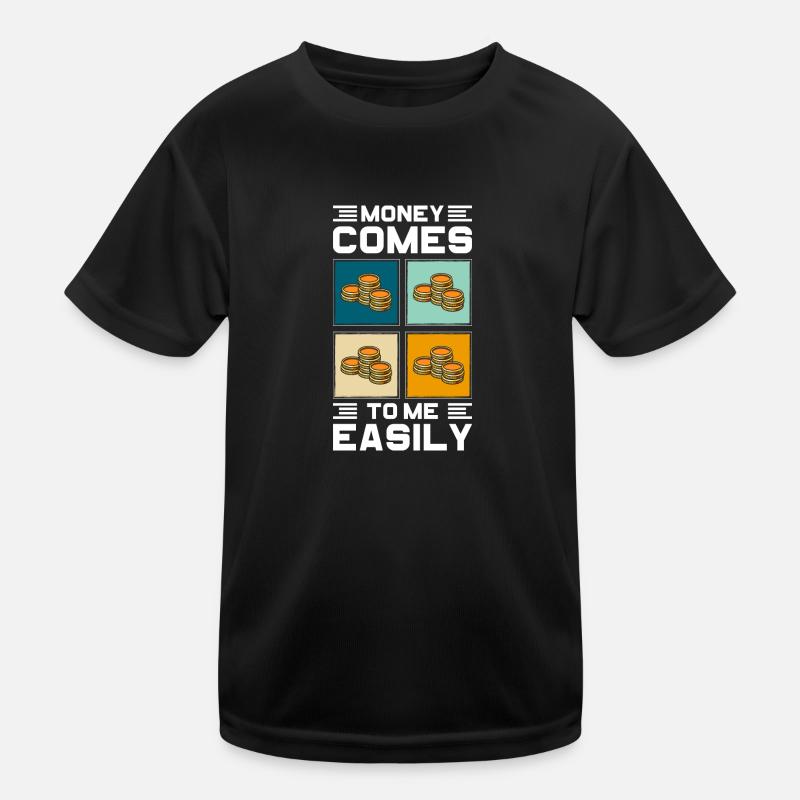 Success Finance Gift Kids Functional T-Shirt
