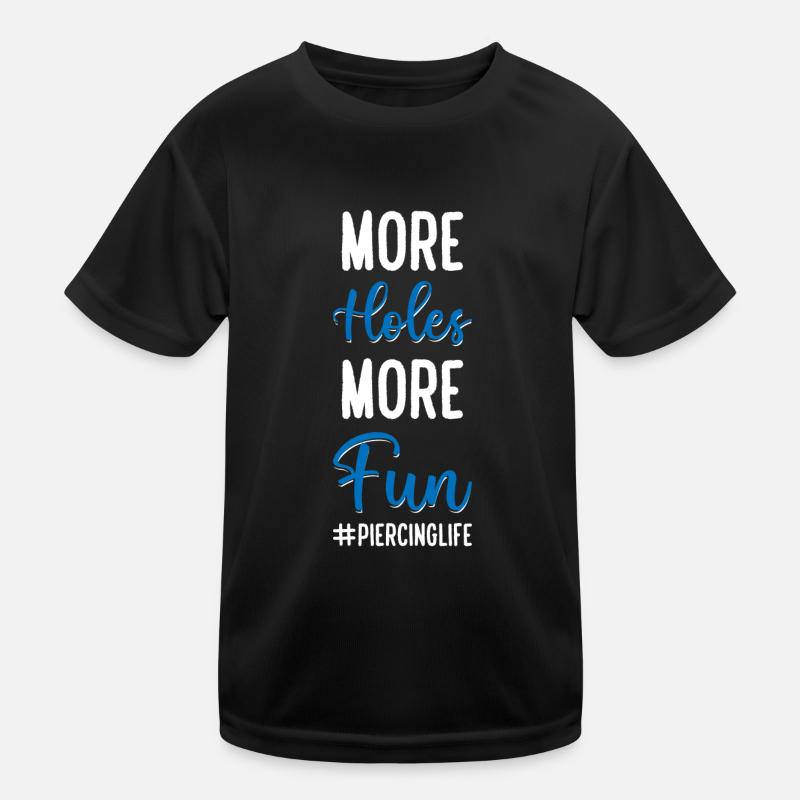 Piercing Schmerz Tattoo Kinder Funktions-T-Shirt