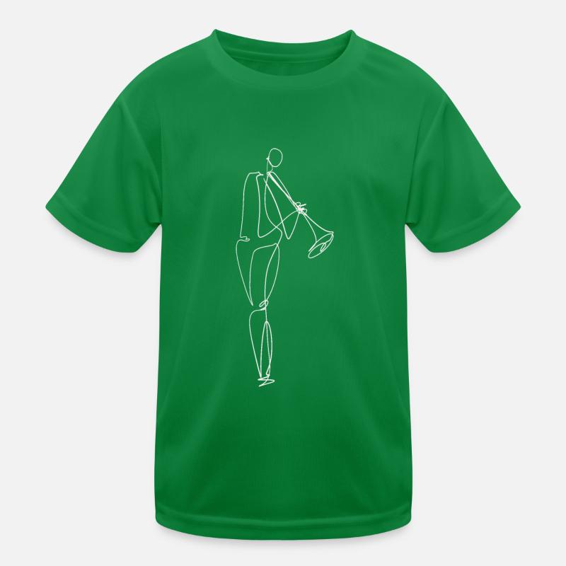 Trompete Kinder Funktions-T-Shirt