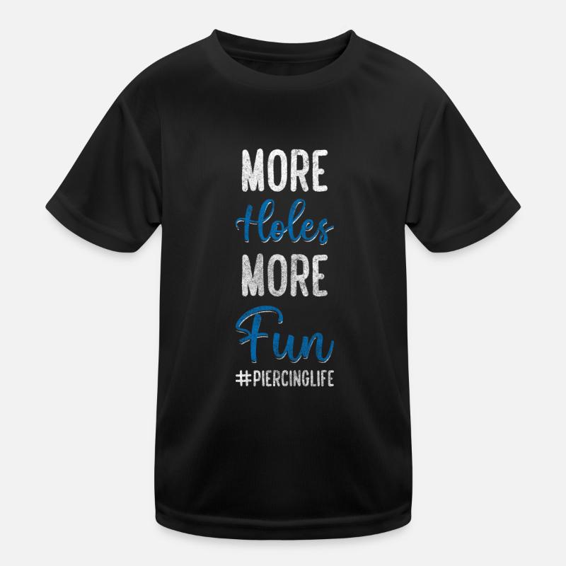 Artist Studio Piercing Studio Plug Kids Functional T-Shirt