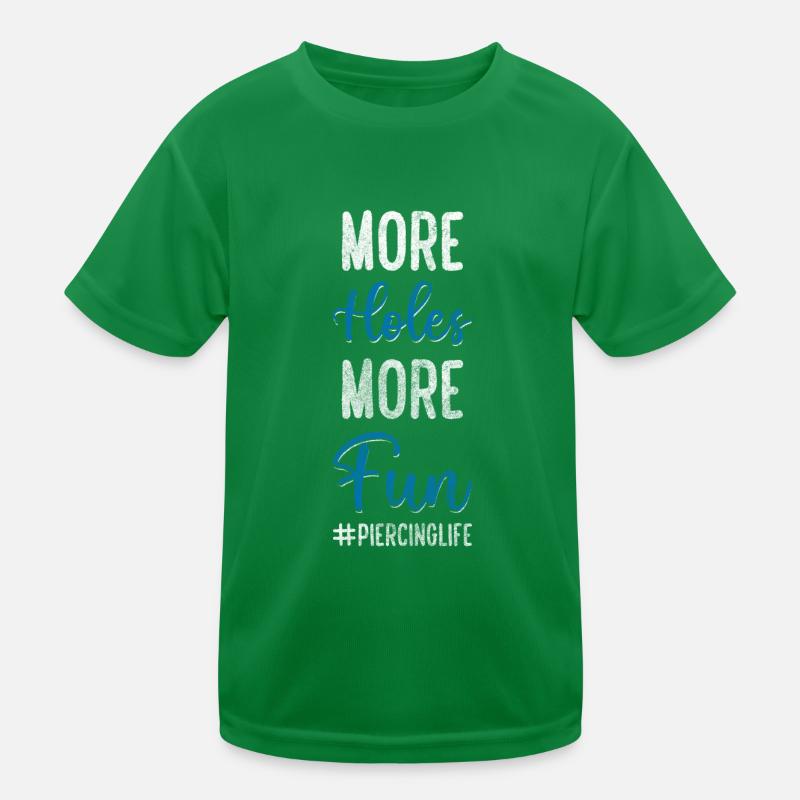 Künstler Studio Piercingstudio Stecker Kinder Funktions-T-Shirt