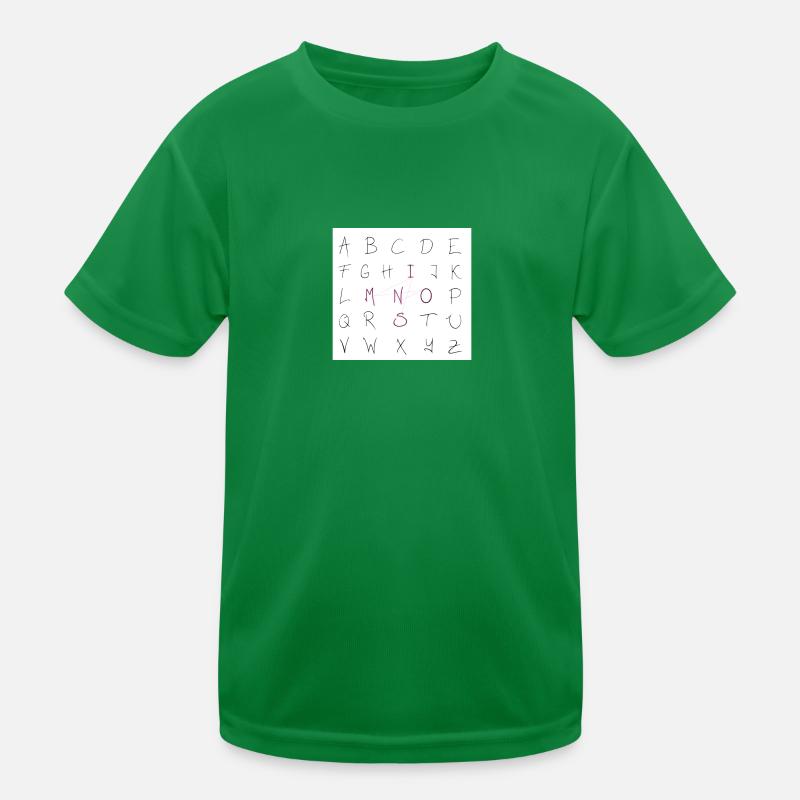 Der Name Simon Alphabet Kinder Funktions-T-Shirt