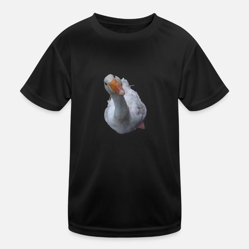 Gans Kinder Funktions-T-Shirt