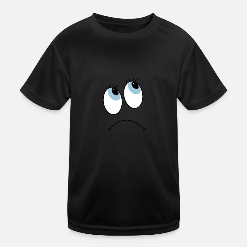eyes - Kids Functional T-Shirt - black