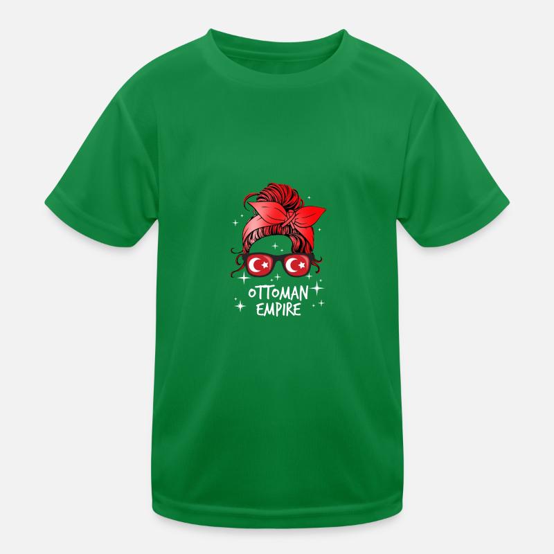 Ottoman Empire Kids Functional T-Shirt