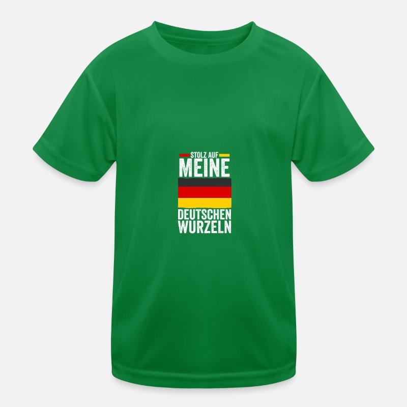 German German Germany Kids Functional T-Shirt