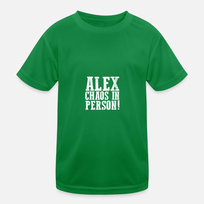 Alexander Alexandra Alexa Alex Kinder Funktions-T-Shirt