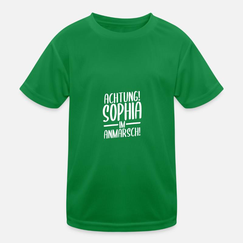 Prénom Sophia T-shirt sport Enfant
