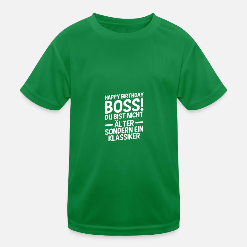 Chef Gruppenleiter Teamleiter Vorgesetzter Kinder Funktions-T-Shirt