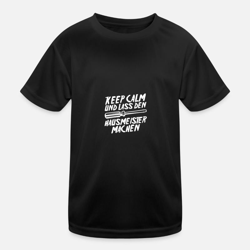 Facility Manager Caretaker Caretaker Kids Functional T-Shirt