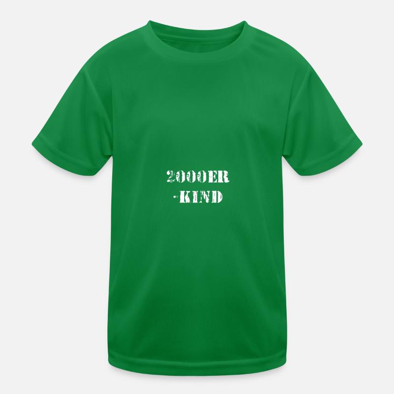 2000ER KIND Kinder Funktions-T-Shirt