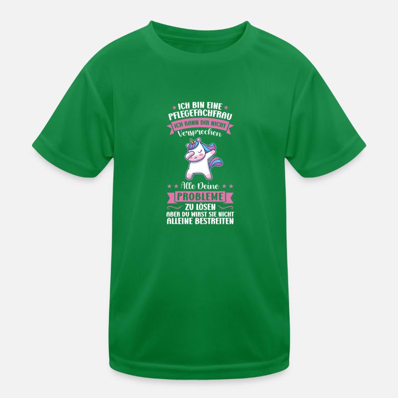 Krankenhaus Pflegefachfrau Pflegerin Geschenk Kinder Funktions-T-Shirt