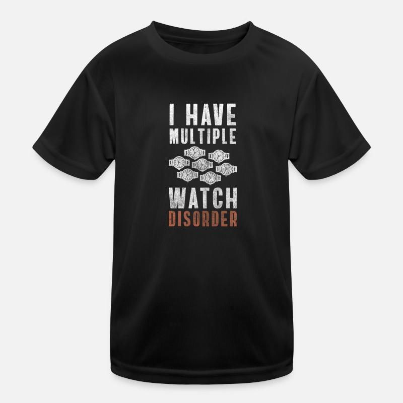 Montre Temps Montres de luxe Précieux T-shirt sport Enfant
