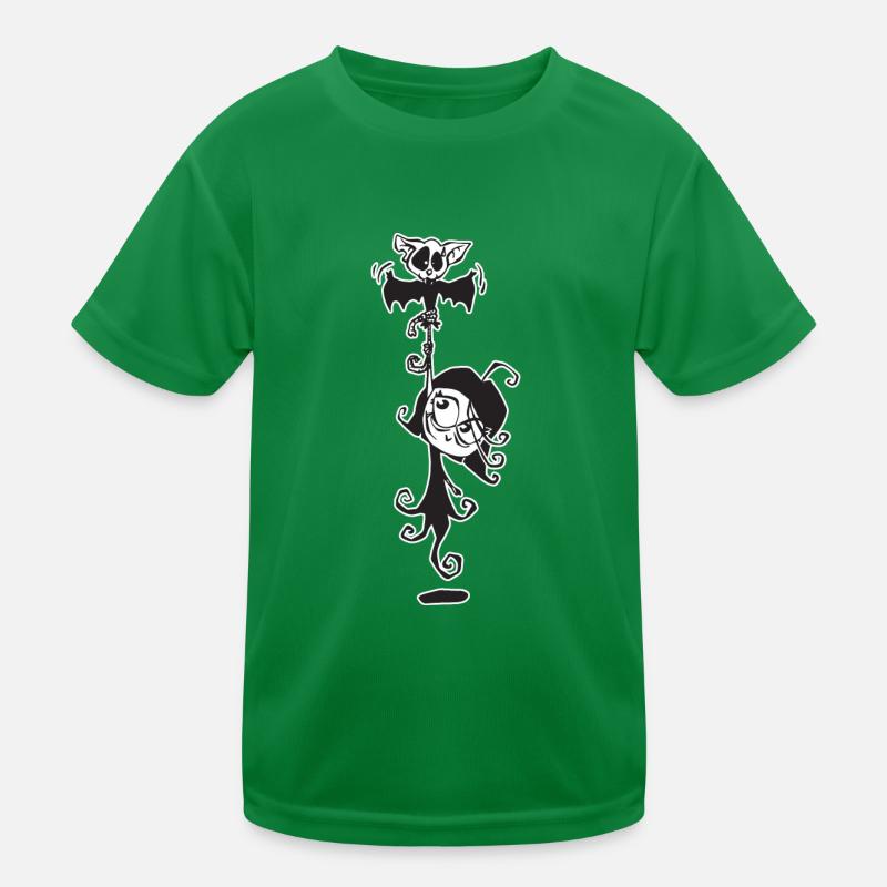 Vampire girl who flies Kids Functional T-Shirt
