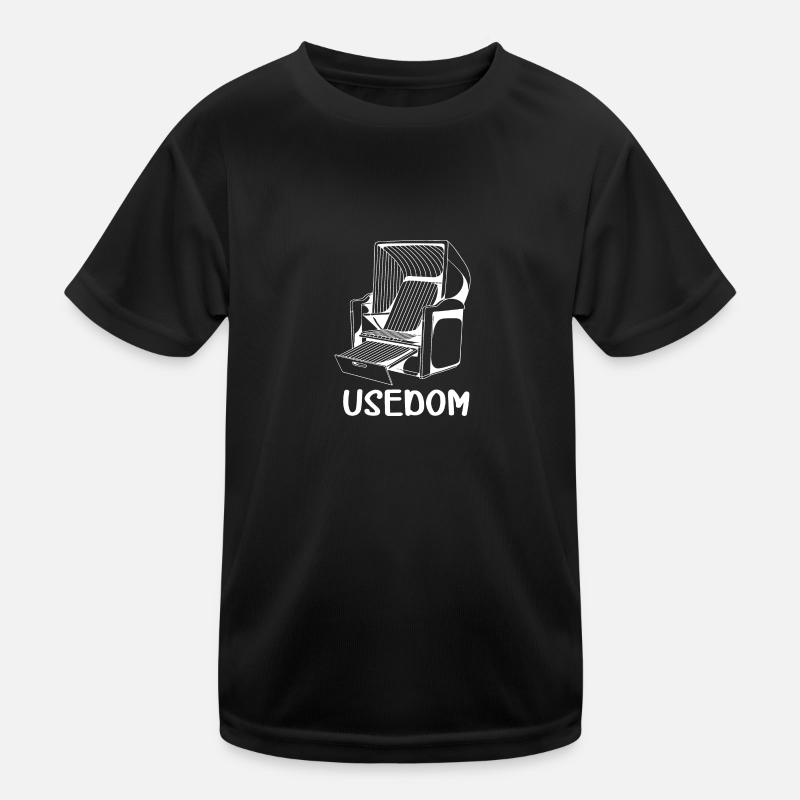USEDOM STRANDKORB Kinder Funktions-T-Shirt