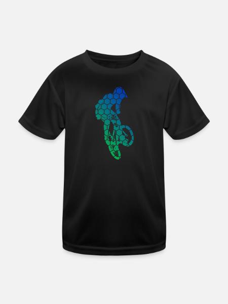 Bike bmx bike bmx Women Men bmx boys - Kids Functional T-Shirt - black - Front