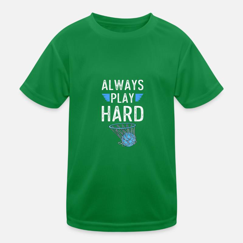 Basketball jouer dur T-shirt sport Enfant