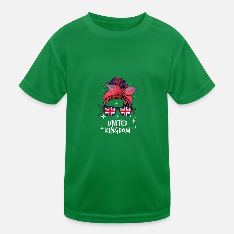 Great Britain Kids Functional T-Shirt