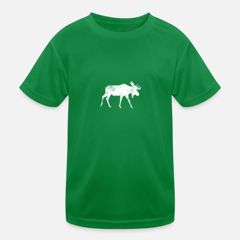 Vintage Moose Kinder Funktions-T-Shirt