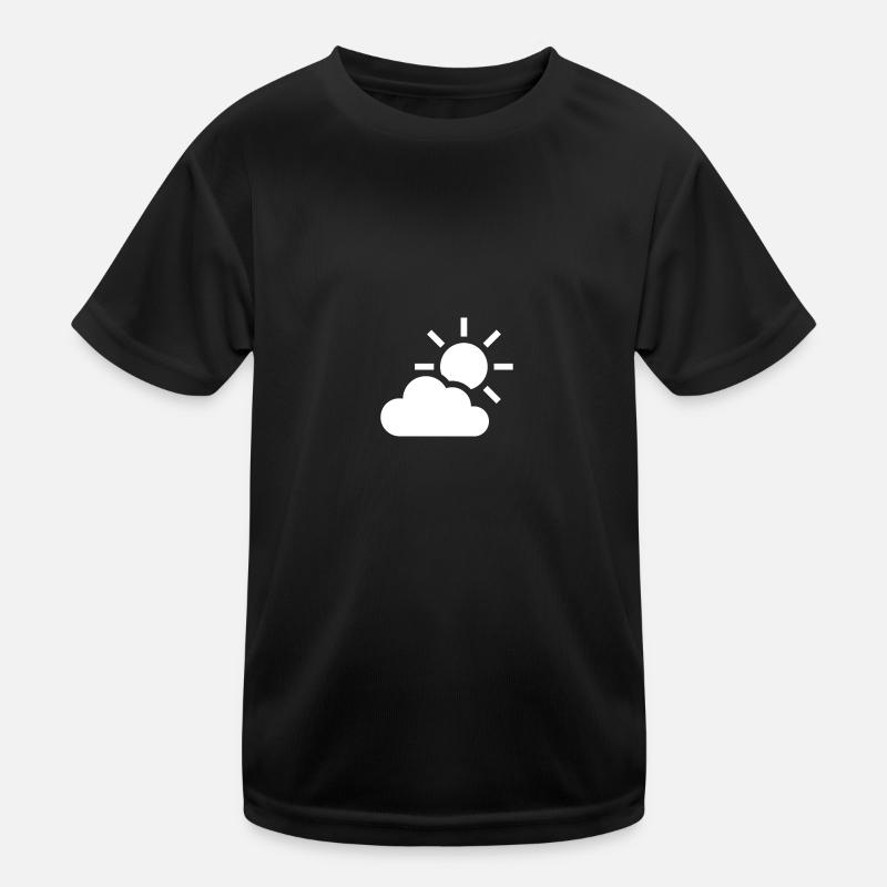 Wolke und Sonne Kinder Funktions-T-Shirt