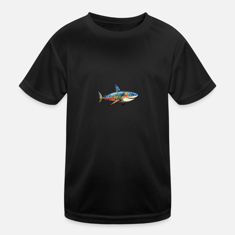 Australia - Shark Kids Functional T-Shirt